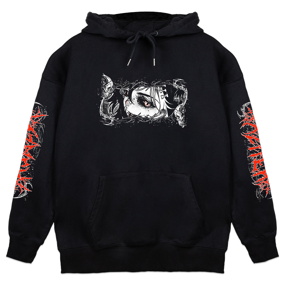 its_Hellzy "Demonic Cat" Hoodie