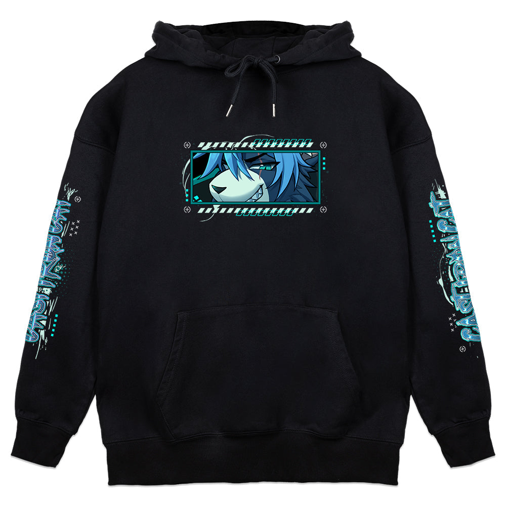 Cast_Iron_Cat "Rock & Roll Catboy" Hoodie