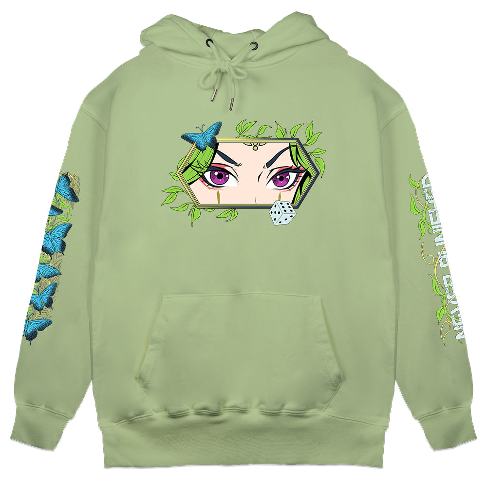 Gremlin Mae "Never Punished" Green Hoodie
