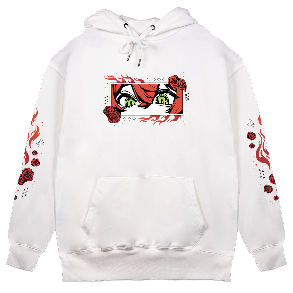 Ember Paradox Heatwave Hoodie - White