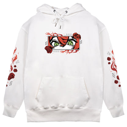 Ember Paradox Heatwave Hoodie - White