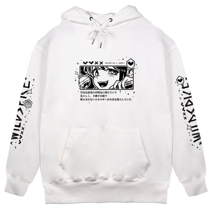 WildSpice 'Hole Queen' White Hoodie
