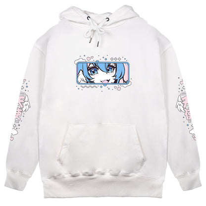 Angelbitez "The Angel & The Nom" White Hoodie