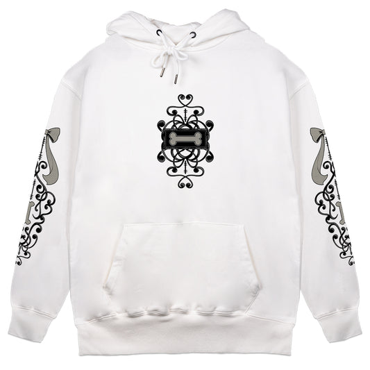 pxppycorpse "Portrait" Hoodie - White