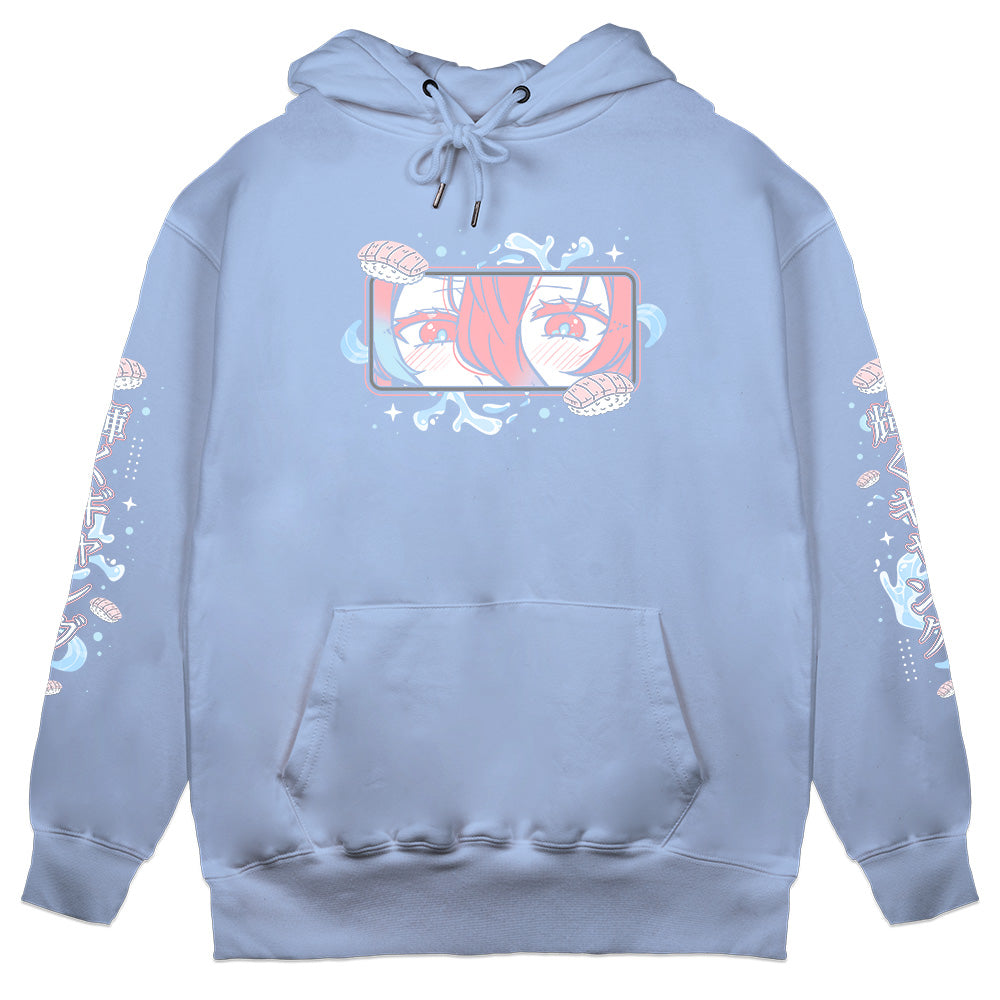 CinderellaVT "Cindy Sushi" Light-Blue Hoodie