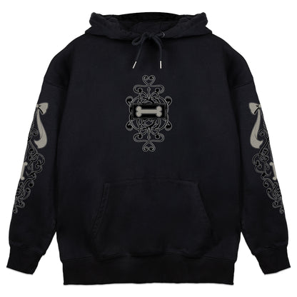 pxppycorpse "Portrait" Hoodie - Black