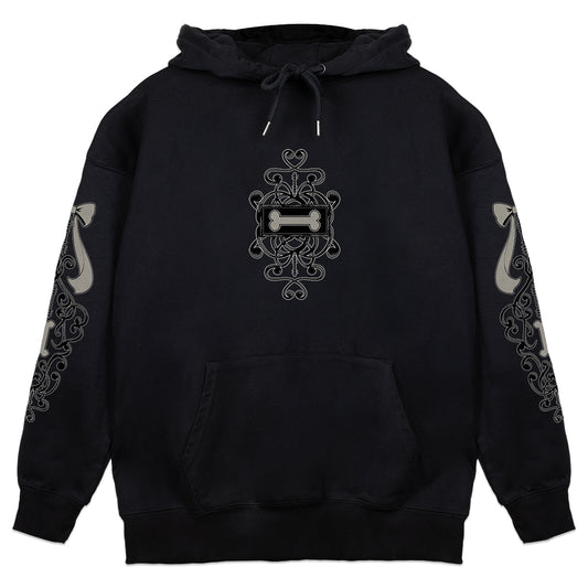 pxppycorpse "Portrait" Hoodie - Black