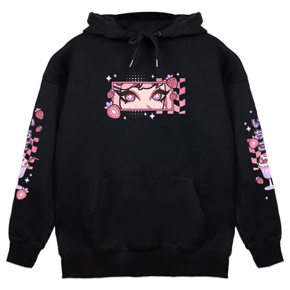 LUCIDIT.Y Strawberry Milkshake Club Hoodie