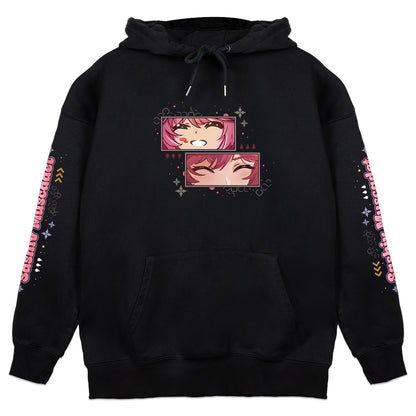 Sashiv_Muscadet "Heart of Light, Gunmetal Soul" Hoodie