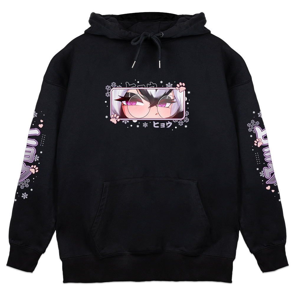 Avi Snow "Snowflake" Hoodie - Black