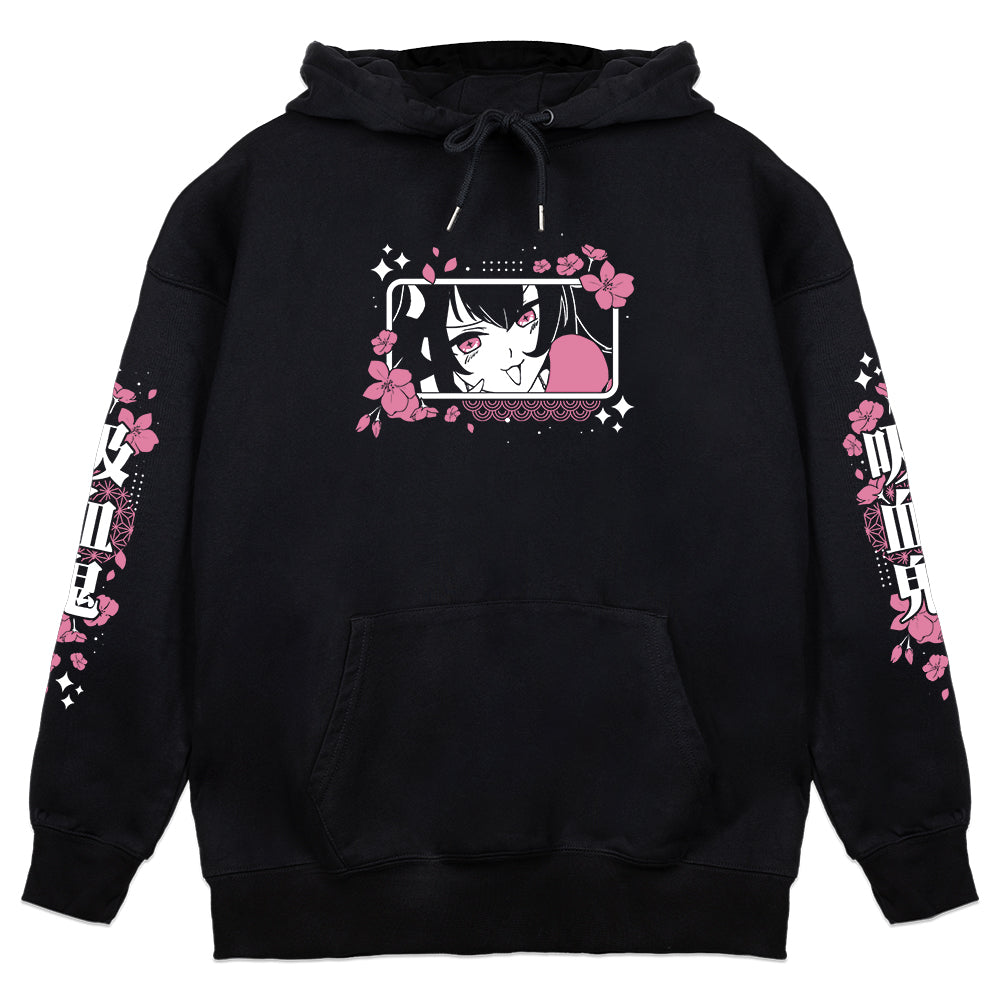 Cuptire "Sakura Bomb" Hoodie - Black