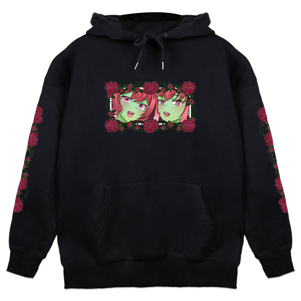 Pinkzombie8u "Thorns and Roses" Hoodie
