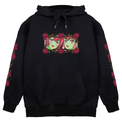 Pinkzombie8u "Thorns and Roses" Hoodie
