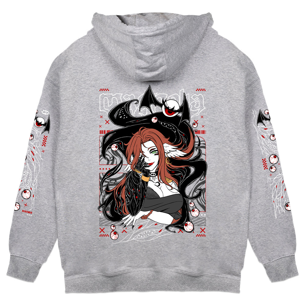 Magnolia_VT "Eldritch" Gray Hoodie