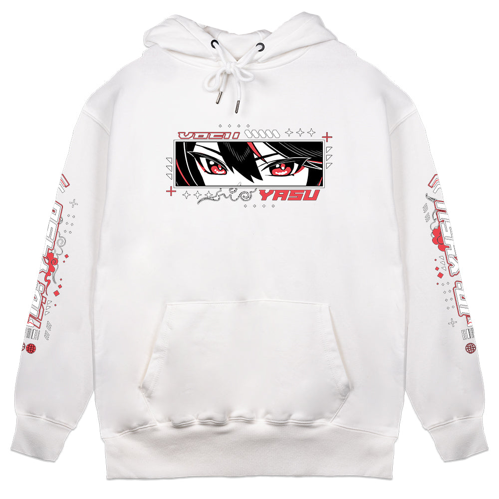 YasumiVT 'PROJECT.Y45U' White Hoodie