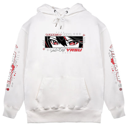 YasumiVT 'PROJECT.Y45U' White Hoodie