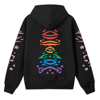 Megaa Streetwear Hoodie (Rainbow)