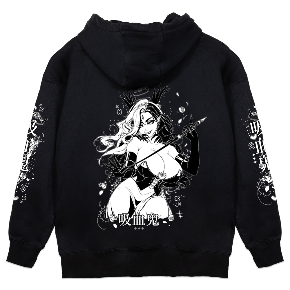alistair_trinh B&W Enchantress Hoodie
