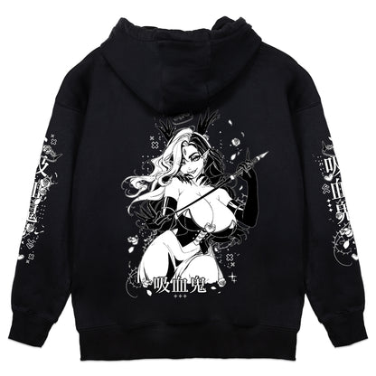 alistair_trinh B&W Enchantress Hoodie