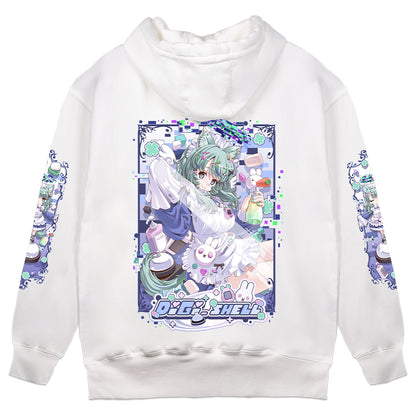 Digiko "Housekeeping" Hoodie - White