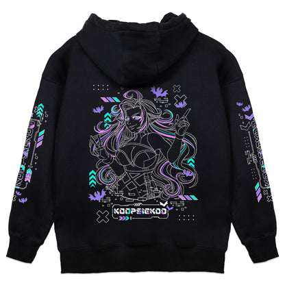 koopsiekoo Batty Glitches Hoodie