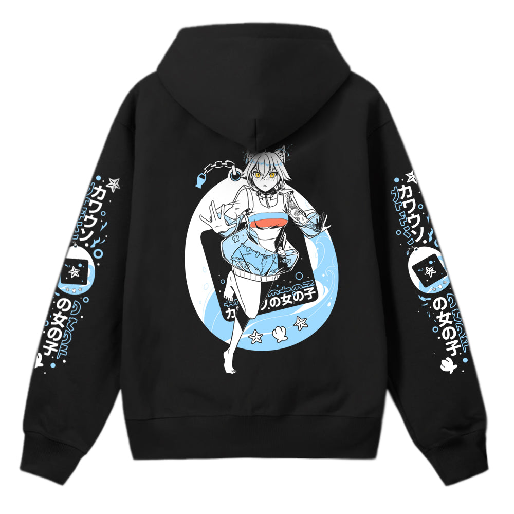 PurritoVT Otter Girl Hoodie