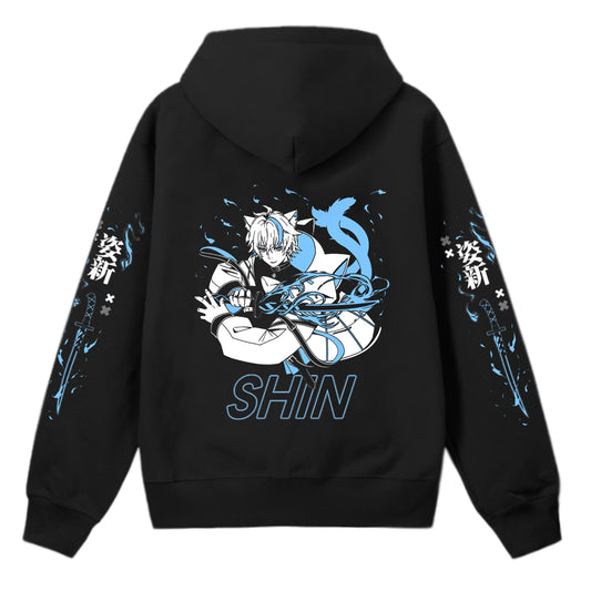 Shin Azure Flame Hoodie