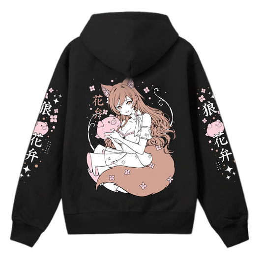 Lilpoogi Sakura Pig Hoodie