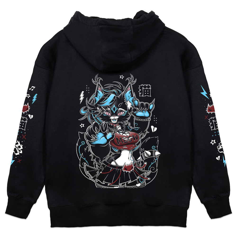 TheBlaqkKat Chaotic Punk Hoodie