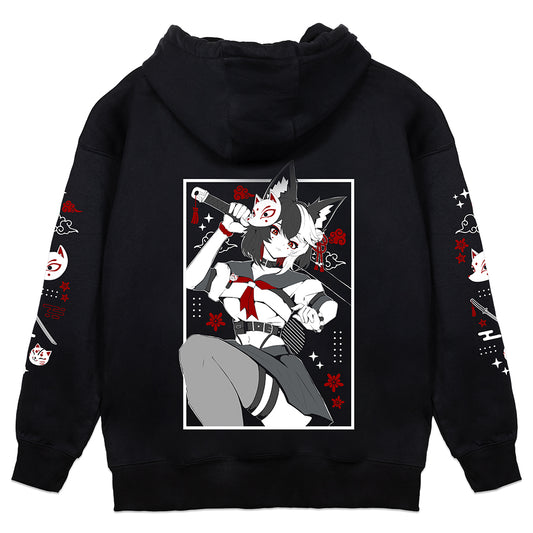 GammaInkk Kitsune Hoodie