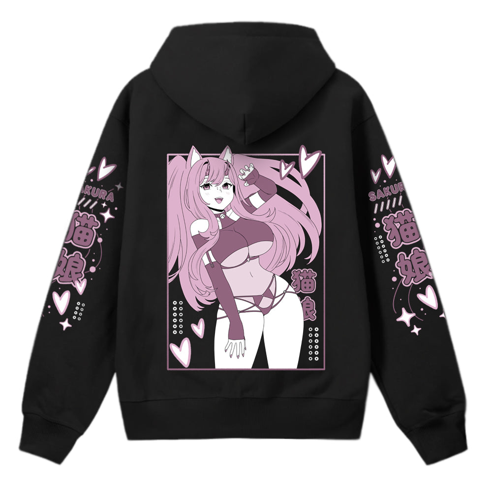 saintsakura Monochrome Hoodie – UwU Market