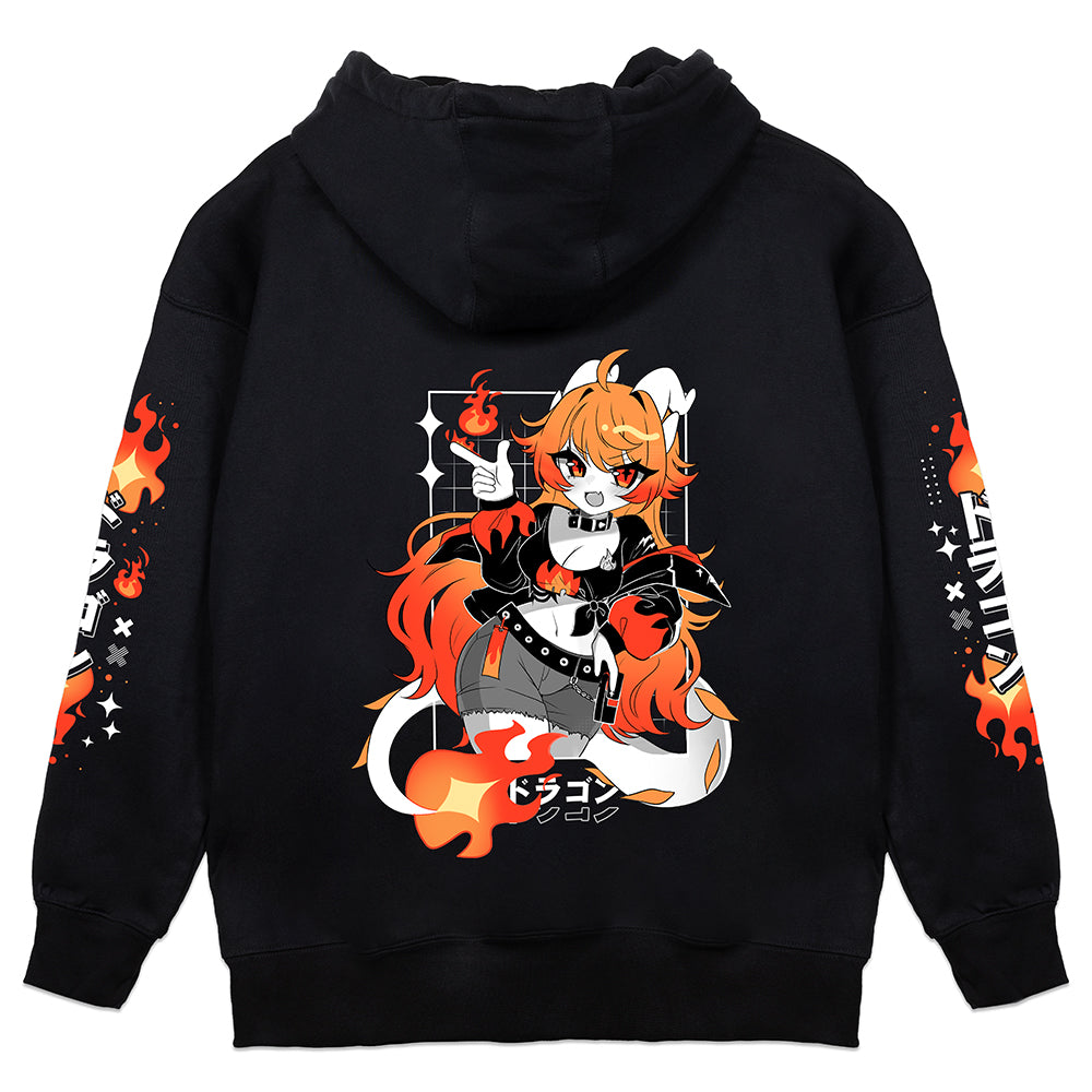 SweatyLilKoi Fire Hoodie