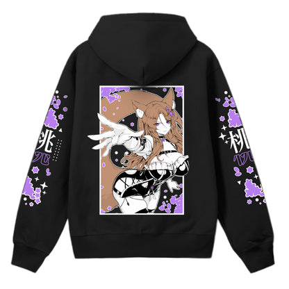 peachesvtuber Lycan Princess Hoodie