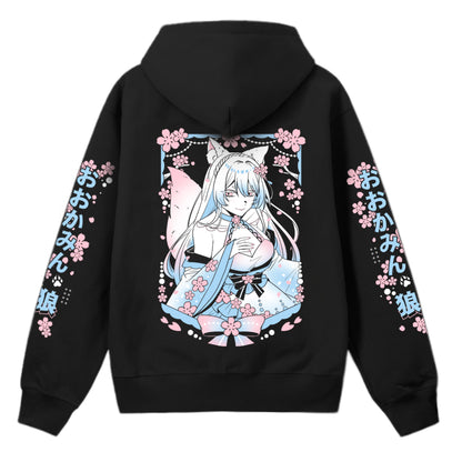 Ookamin Sakura Hoodie