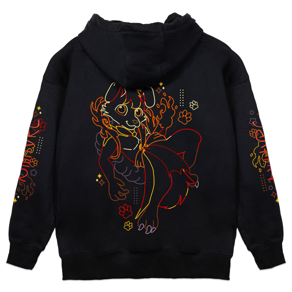 Niilitvrc Inferno Paws Hoodie