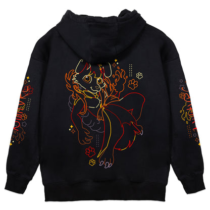 Niilitvrc Inferno Paws Hoodie
