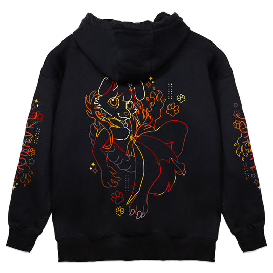 Niilitvrc Inferno Paws Hoodie