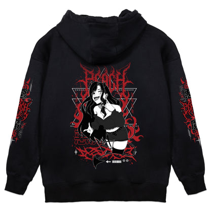 PuffyPeach Chaotic Demon Hoodie