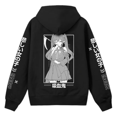 LunaOni Sad Kusarigama Hoodie