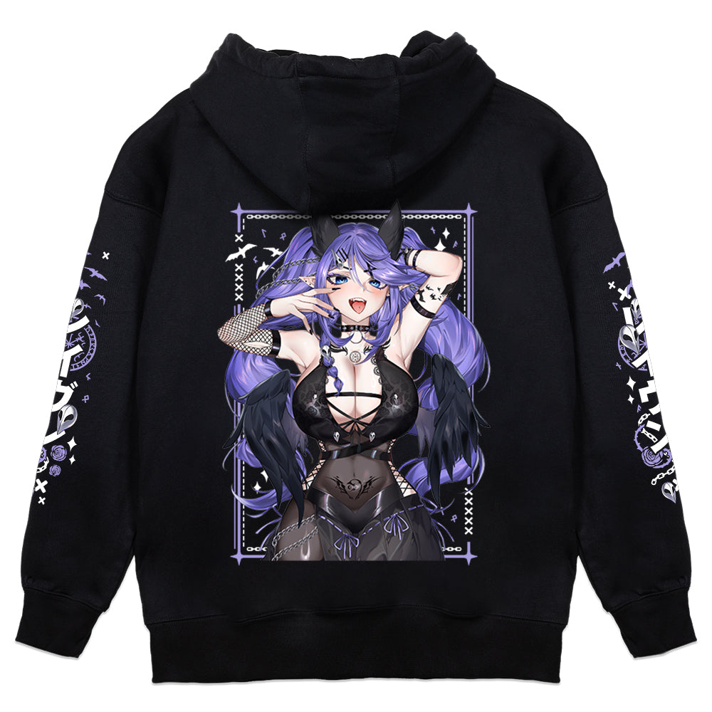 LoonaValkyria Wicked Raven Hoodie