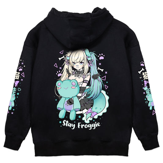 Kiskachan Stay Froggie Hoodie