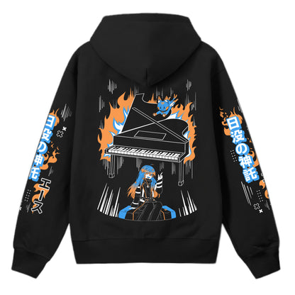 Aceayune Piano Bip Hoodie