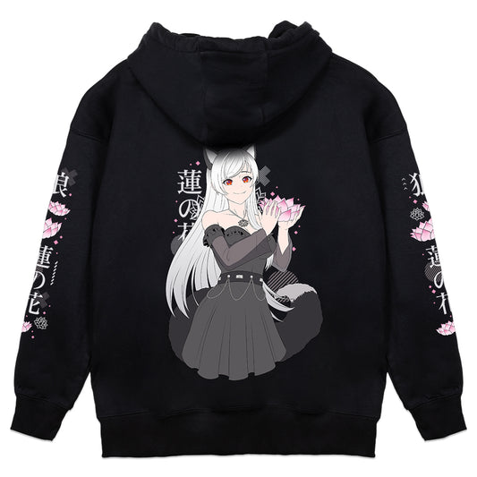 HowlingLotusVT Lotus Flower Hoodie