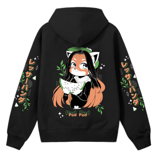 Pud_Pud Red Panda Hoodie