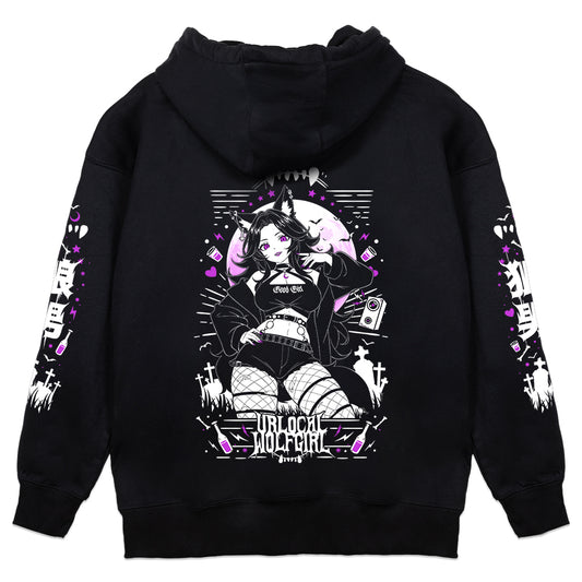 UrLocalWolfGirl Werewolf Waifu Hoodie