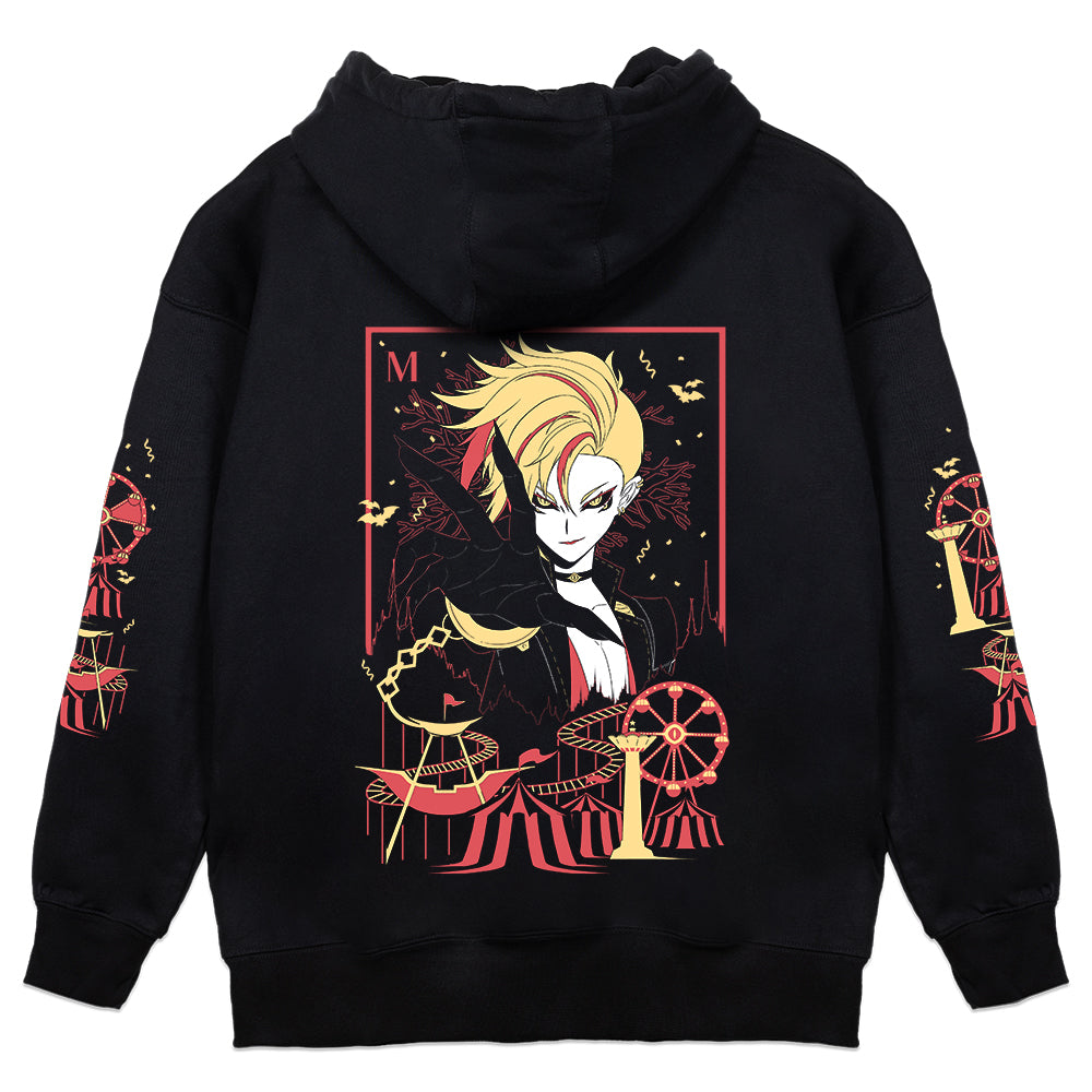 MarinGoRound Tent of Twisted Terror Hoodie in classic black