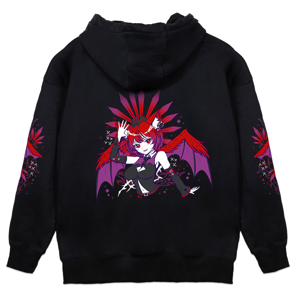 ECHOVTS Carmesí Hoodie