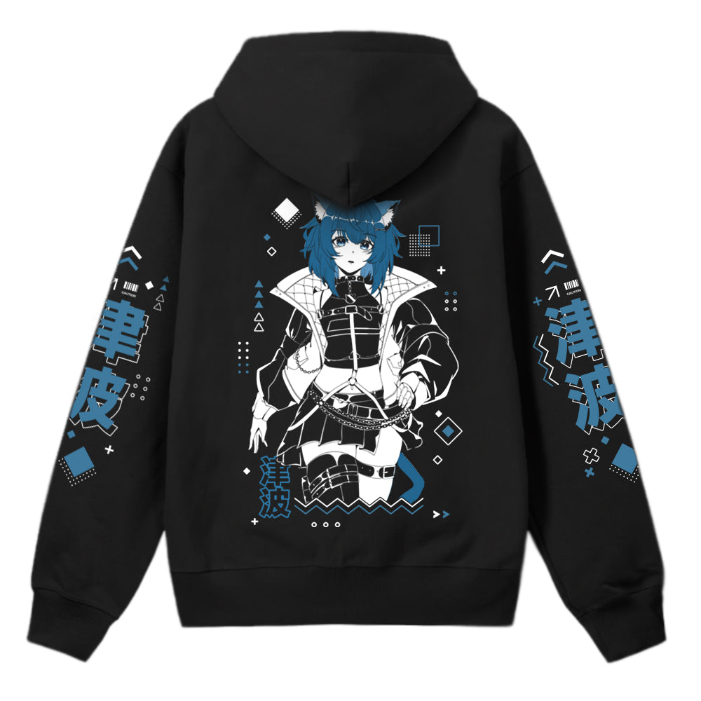 TsunamiCat Main Character Hoodie