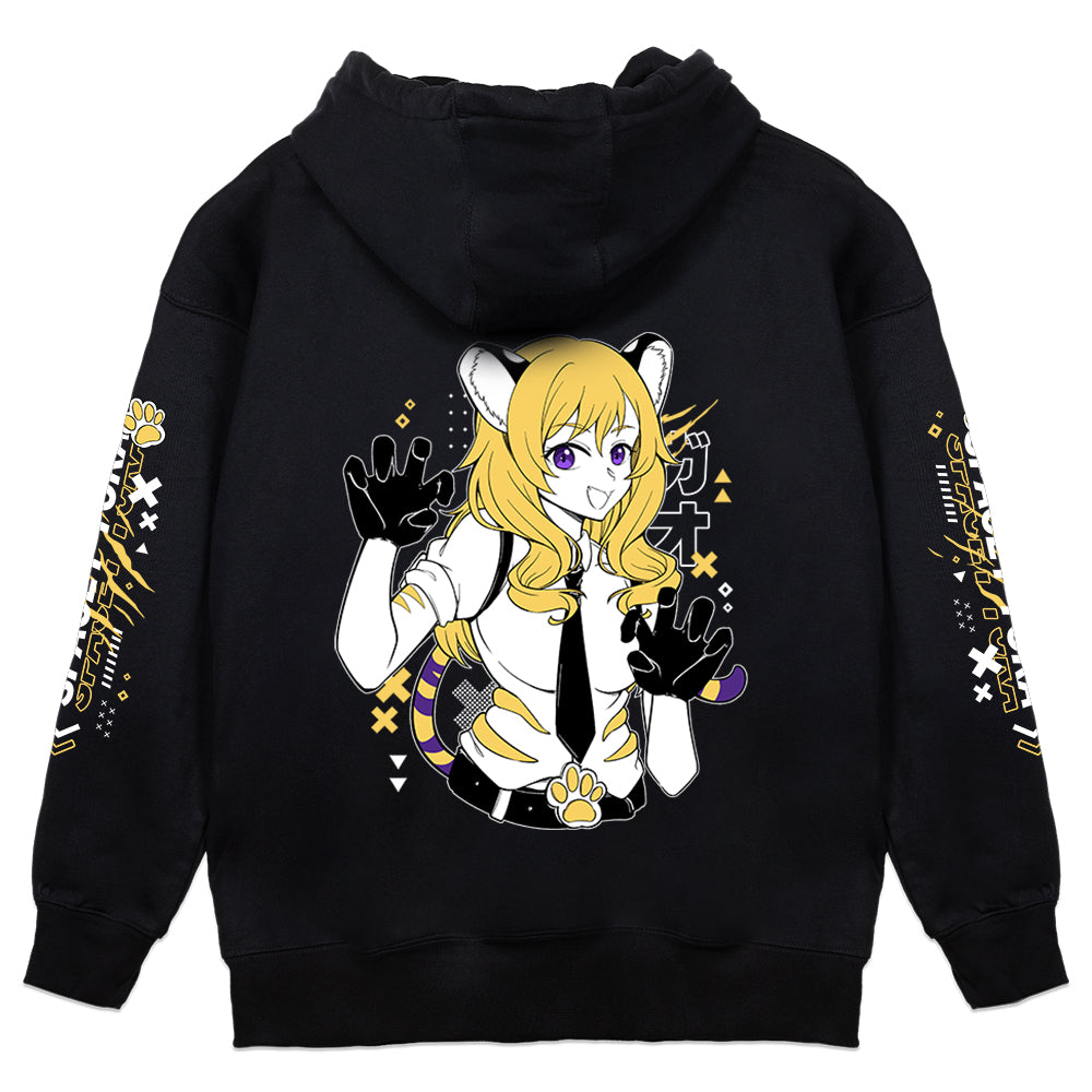 SpaceyTora Tiger Pulse Hoodie