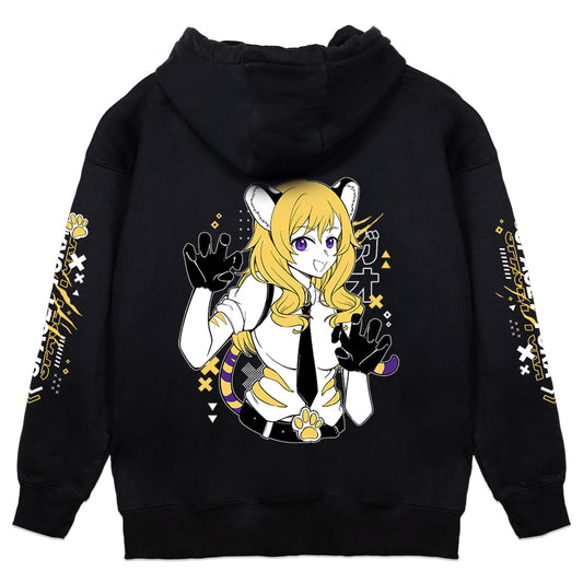 SpaceyTora Tiger Pulse Hoodie